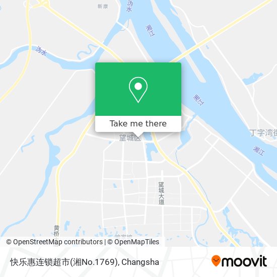 快乐惠连锁超市(湘No.1769) map