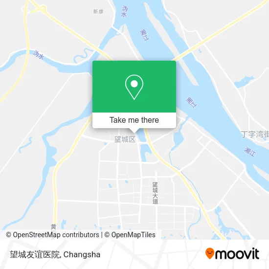 望城友谊医院 map