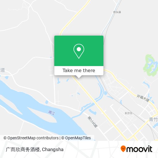 广而欣商务酒楼 map