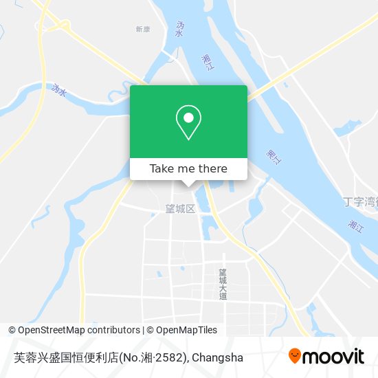 芙蓉兴盛国恒便利店(No.湘·2582) map