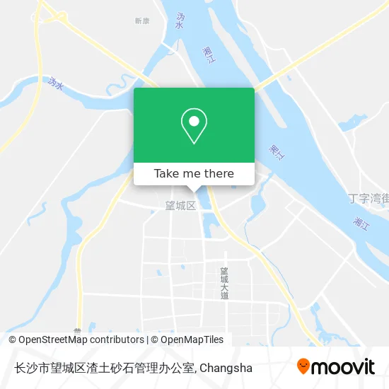 长沙市望城区渣土砂石管理办公室 map
