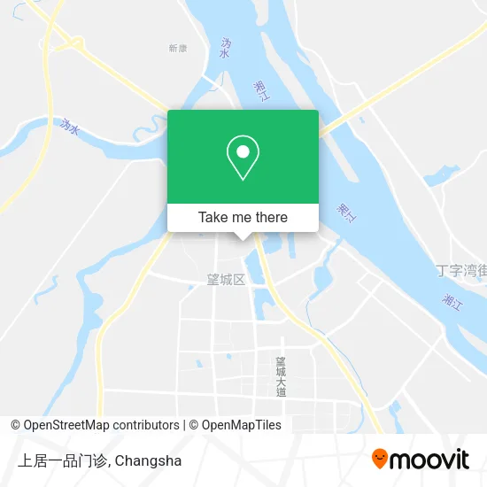 上居一品门诊 map