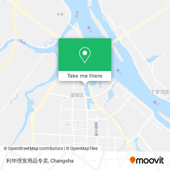 利华理发用品专卖 map