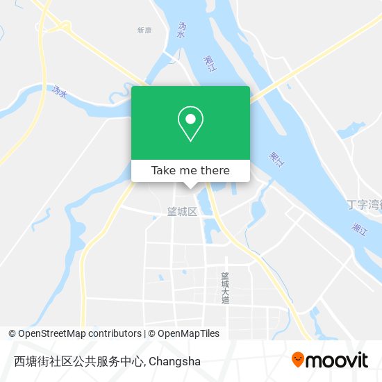 西塘街社区公共服务中心 map