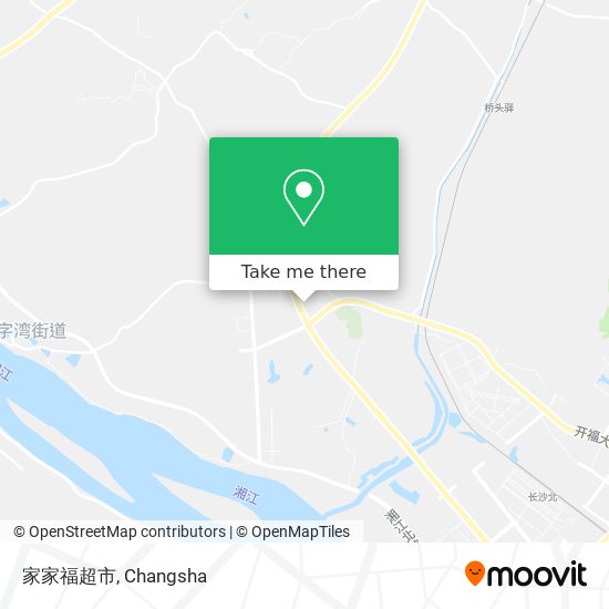 家家福超市 map
