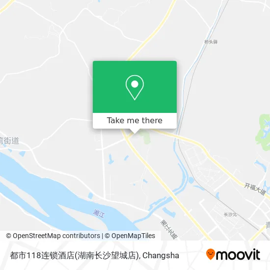 都市118连锁酒店(湖南长沙望城店) map