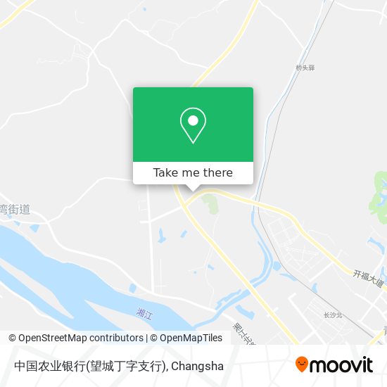 中国农业银行(望城丁字支行) map