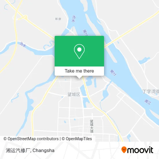 湘运汽修厂 map