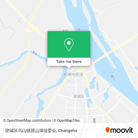 望城区乌山镇团山湖堤委会 map