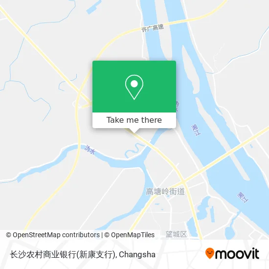 长沙农村商业银行(新康支行) map