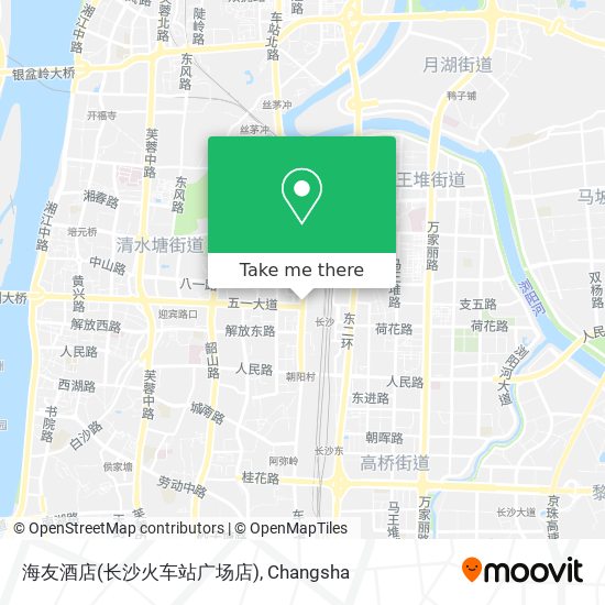 海友酒店(长沙火车站广场店) map
