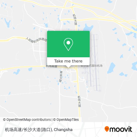 机场高速/长沙大道(路口) map