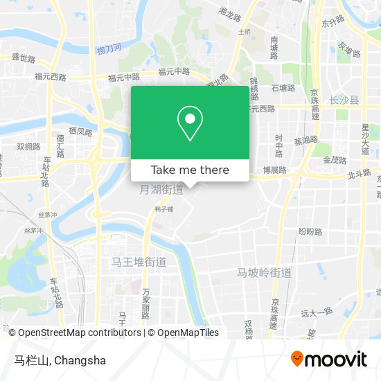 马栏山 map