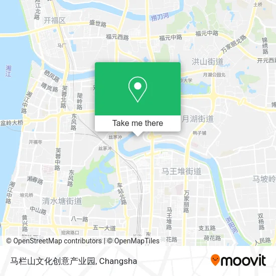 马栏山文化创意产业园 map