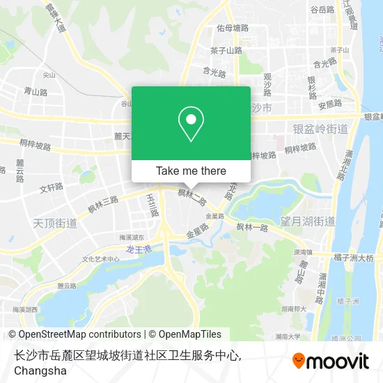 长沙市岳麓区望城坡街道社区卫生服务中心 map