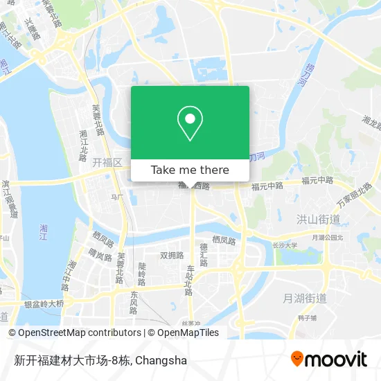 新开福建材大市场-8栋 map