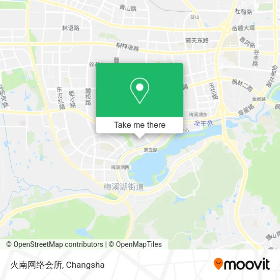 火南网络会所 map