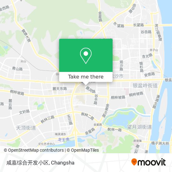 咸嘉综合开发小区 map