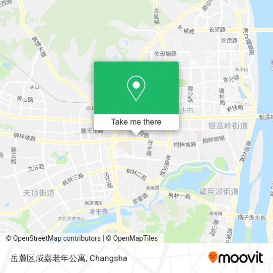 岳麓区咸嘉老年公寓 map