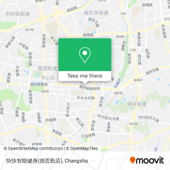 快快智能健身(德思勤店) map