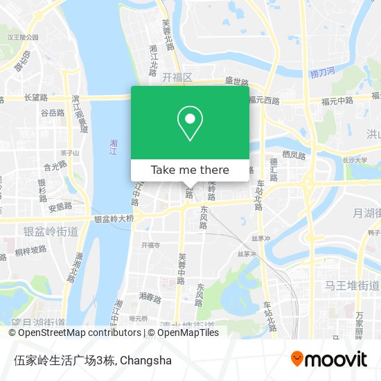 伍家岭生活广场3栋 map