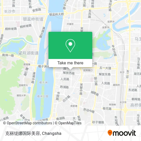 克丽缇娜国际美容 map