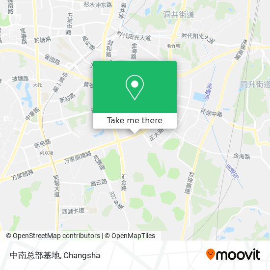 中南总部基地 map