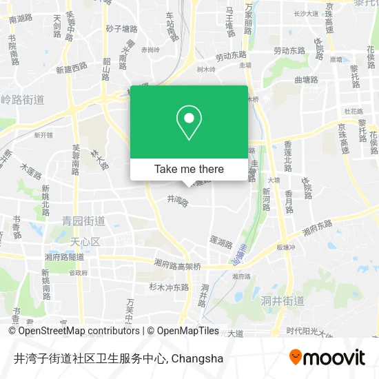 井湾子街道社区卫生服务中心 map