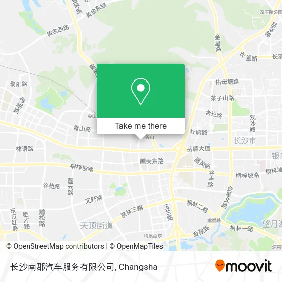 长沙南郡汽车服务有限公司 map