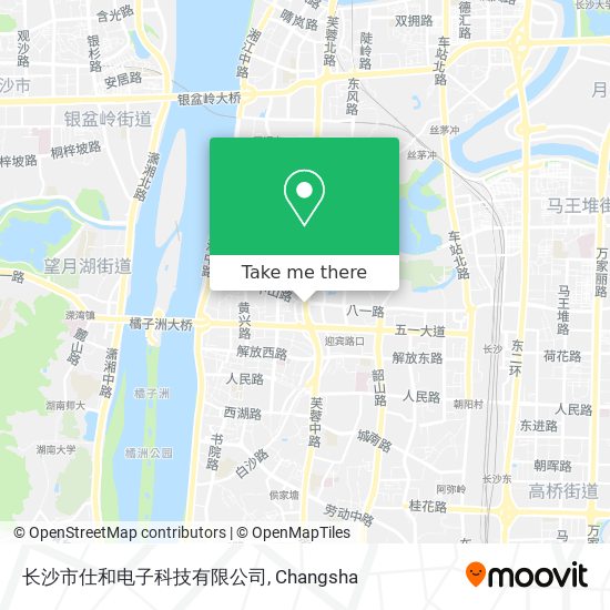 长沙市仕和电子科技有限公司 map