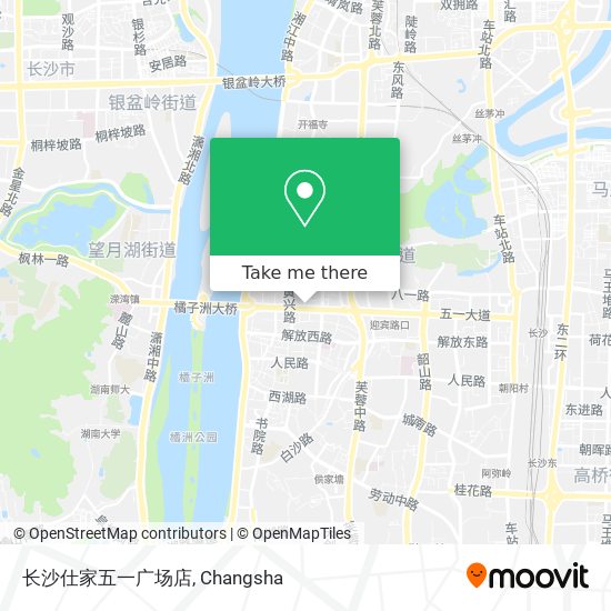 长沙仕家五一广场店 map