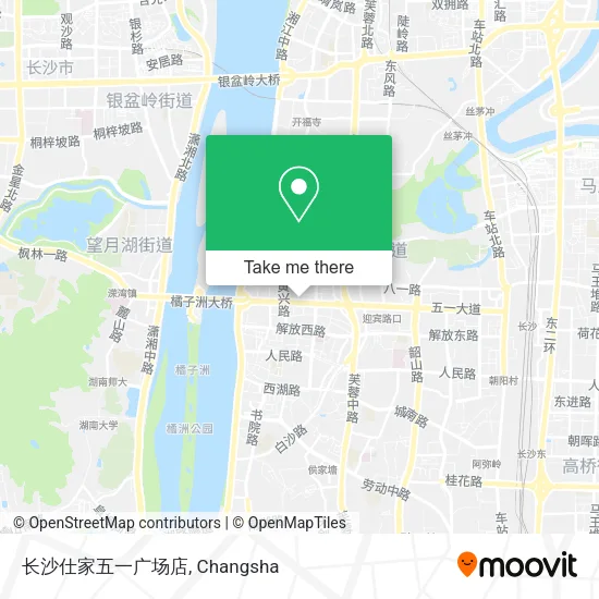 长沙仕家五一广场店 map