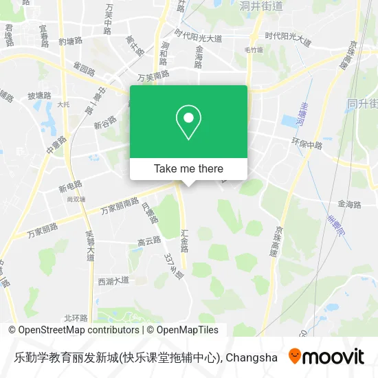 乐勤学教育丽发新城(快乐课堂拖辅中心) map