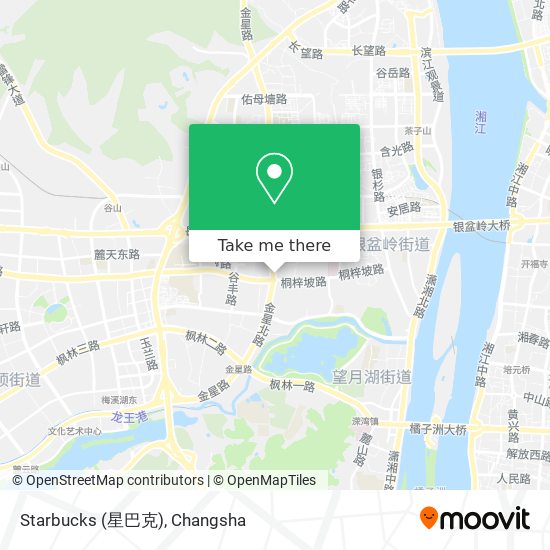 Starbucks (星巴克) map