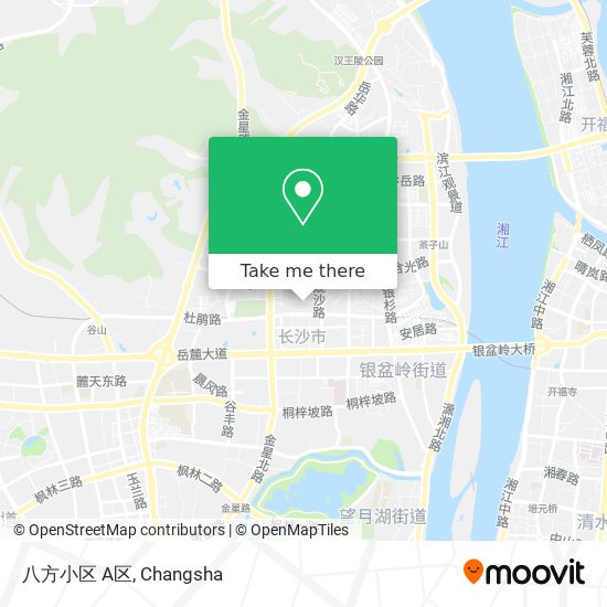 八方小区 A区 map