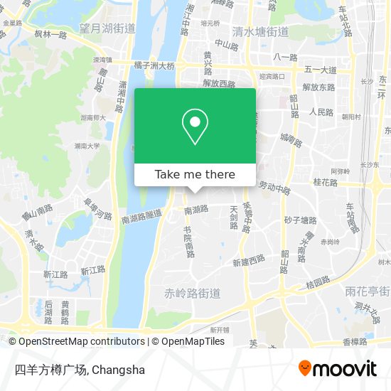四羊方樽广场 map