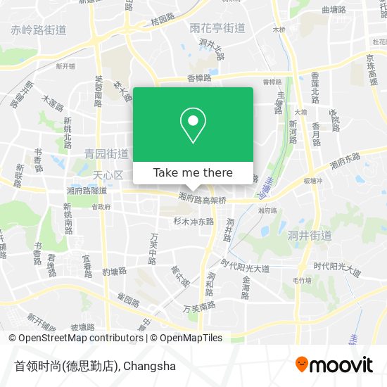 首领时尚(德思勤店) map