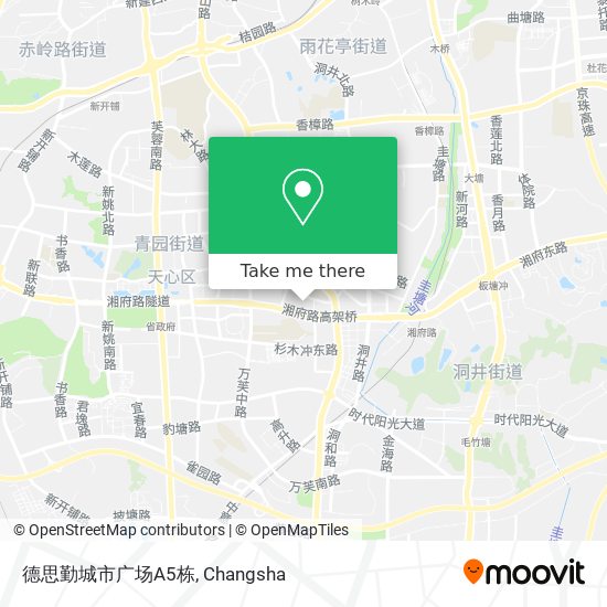 德思勤城市广场A5栋 map