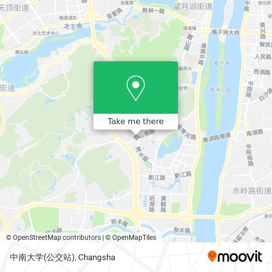 中南大学(公交站) map