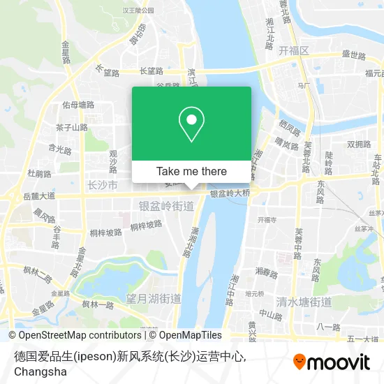 德国爱品生(ipeson)新风系统(长沙)运营中心 map