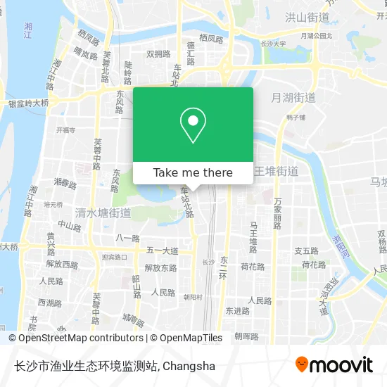 长沙市渔业生态环境监测站 map
