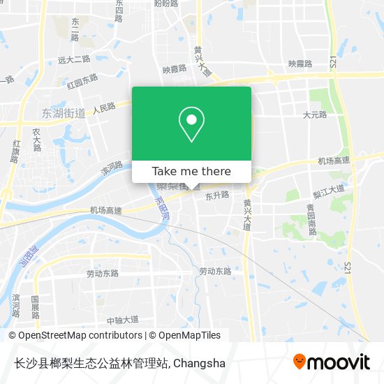 长沙县榔梨生态公益林管理站 map