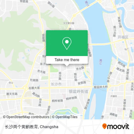 长沙两个黄鹂教育 map