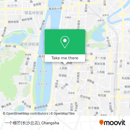 一个榴芒(长沙总店) map