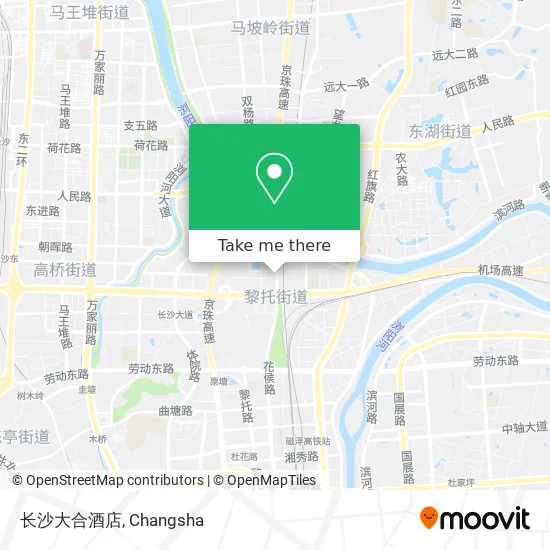 长沙大合酒店 map