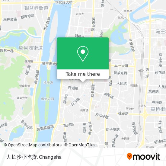 大长沙小吃货 map