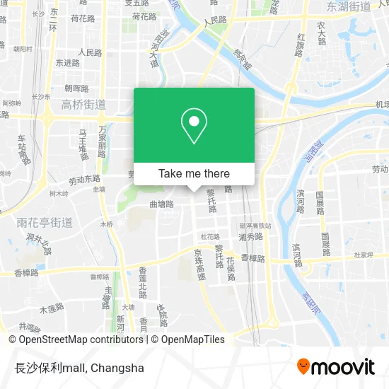 長沙保利mall map
