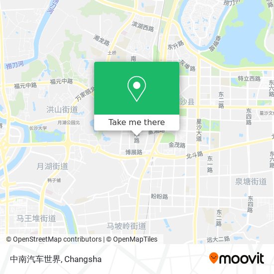 中南汽车世界 map