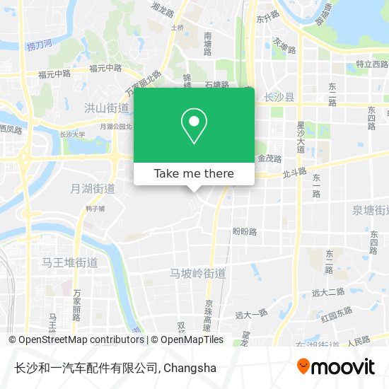 长沙和一汽车配件有限公司 map
