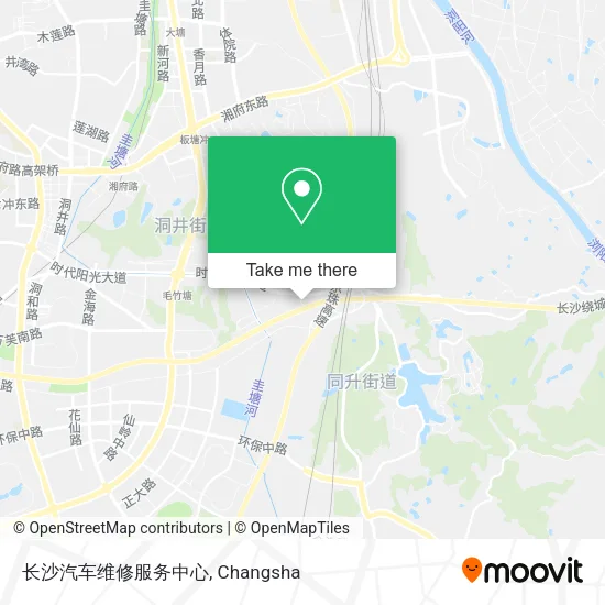 长沙汽车维修服务中心 map